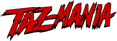 Taz-Mania logo for GameBoy
